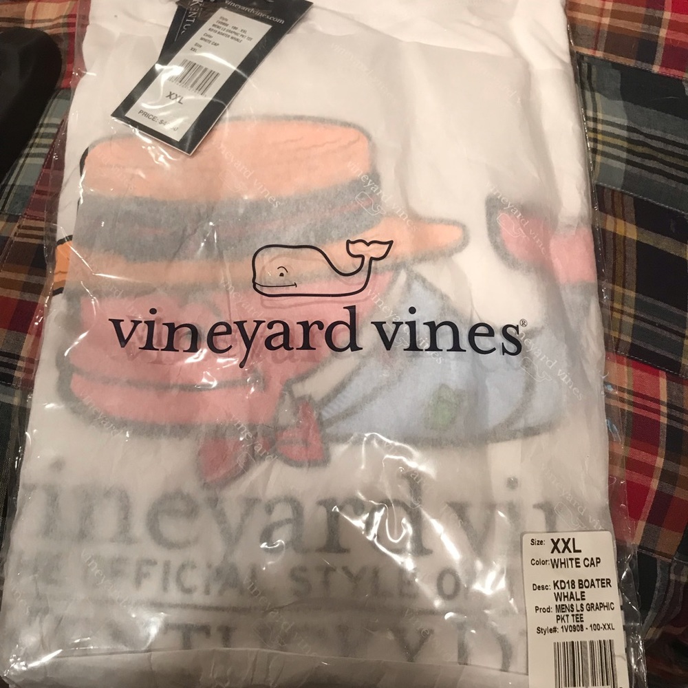 Vineyard vines long sleeve Kentucky derby shirt